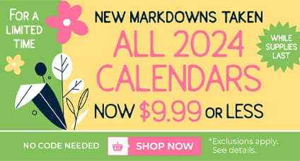 All 2024 Calendars $9.99 or Less