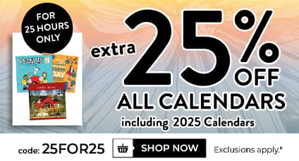 Extra 25% Off All Calendarsfor 25 Hours!