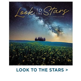 Look to the Stars 2026 Wall Calendar