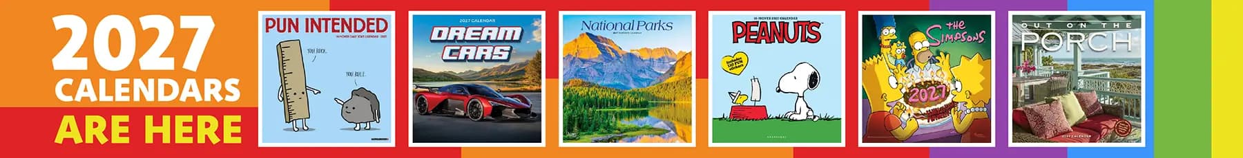 2027 Calendars are here - Start planning!