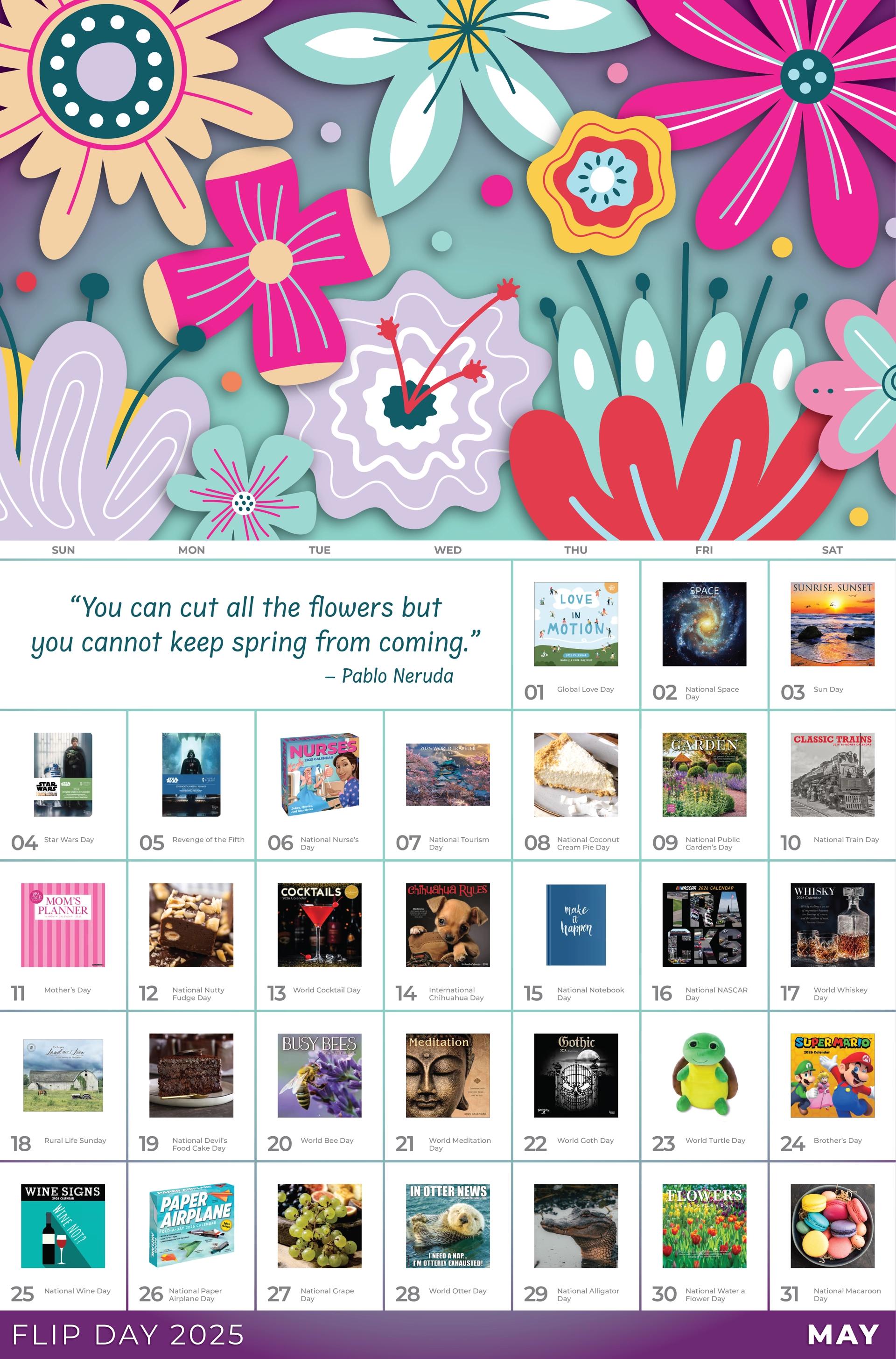 Check out what's happening for FLIP DAY at Calendars.com!