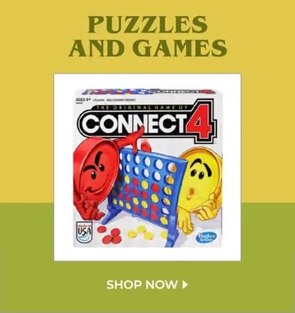 Fresh twist on classic fun — shop retro board games like Parcheesi, Connect 4, Trouble, and Sorry!