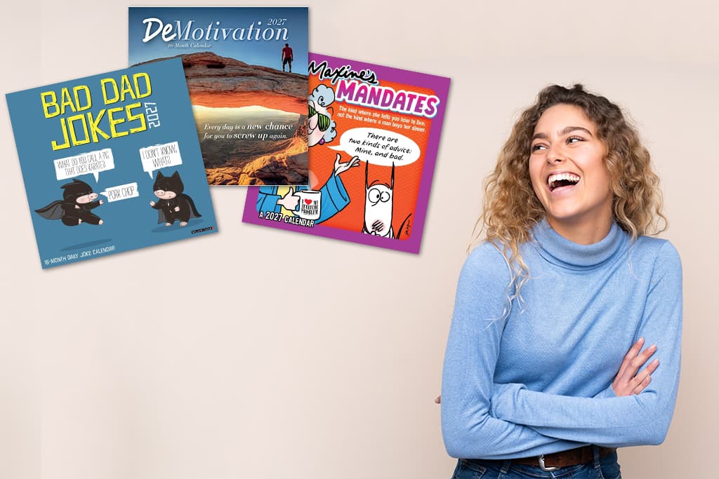 The Best Humor Calendars for People Who Hate Motivational Quotes