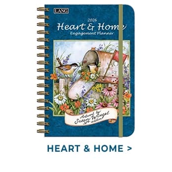 Heart and Home 2026 Engagement Planner by Susan Winget