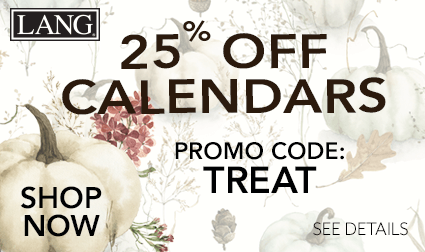 25% OFF CALENDARS - Today Only! Shop Now with code TREAT