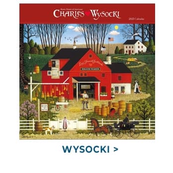 Wysocki Americana Deluxe 2025 Wall Calendar at Calendars.com!