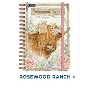 Rosewood Ranch Spiral 2026 Engagement Planner by Susan Winget