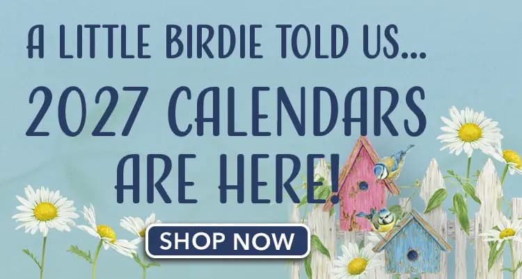 A little birdie told us... 2027 Calendars Are Here! Shop now.