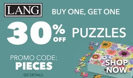 Buy One Puzzle, Get One 30% Off! Use Code PIECES.