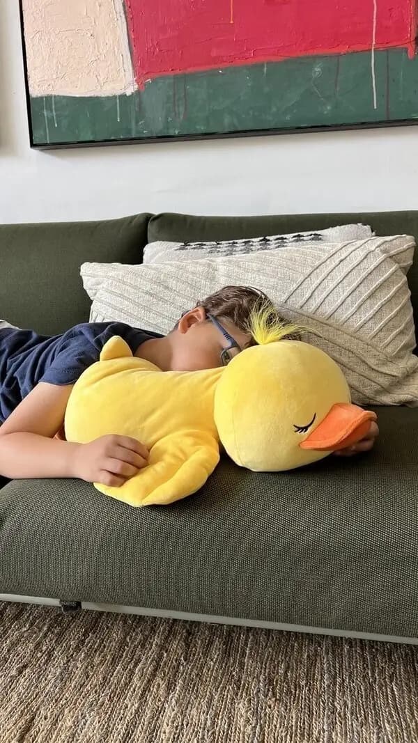 Boy with duck Snoozimal