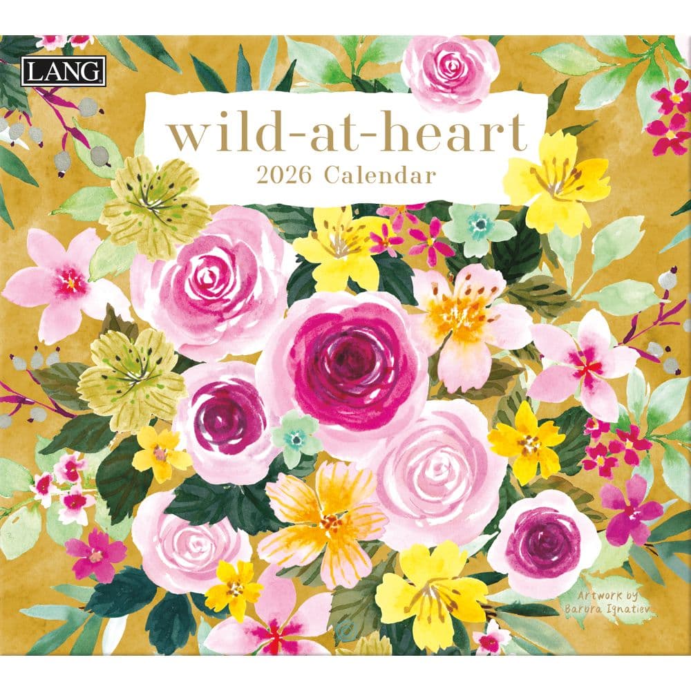 Wild at Heart 2026 Wall Calendar by Barbra Ignatiev