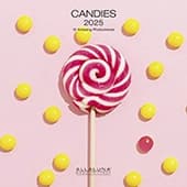 Candies 2025 Wall Calendar