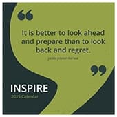 Inspire 2025 Wall Calendar