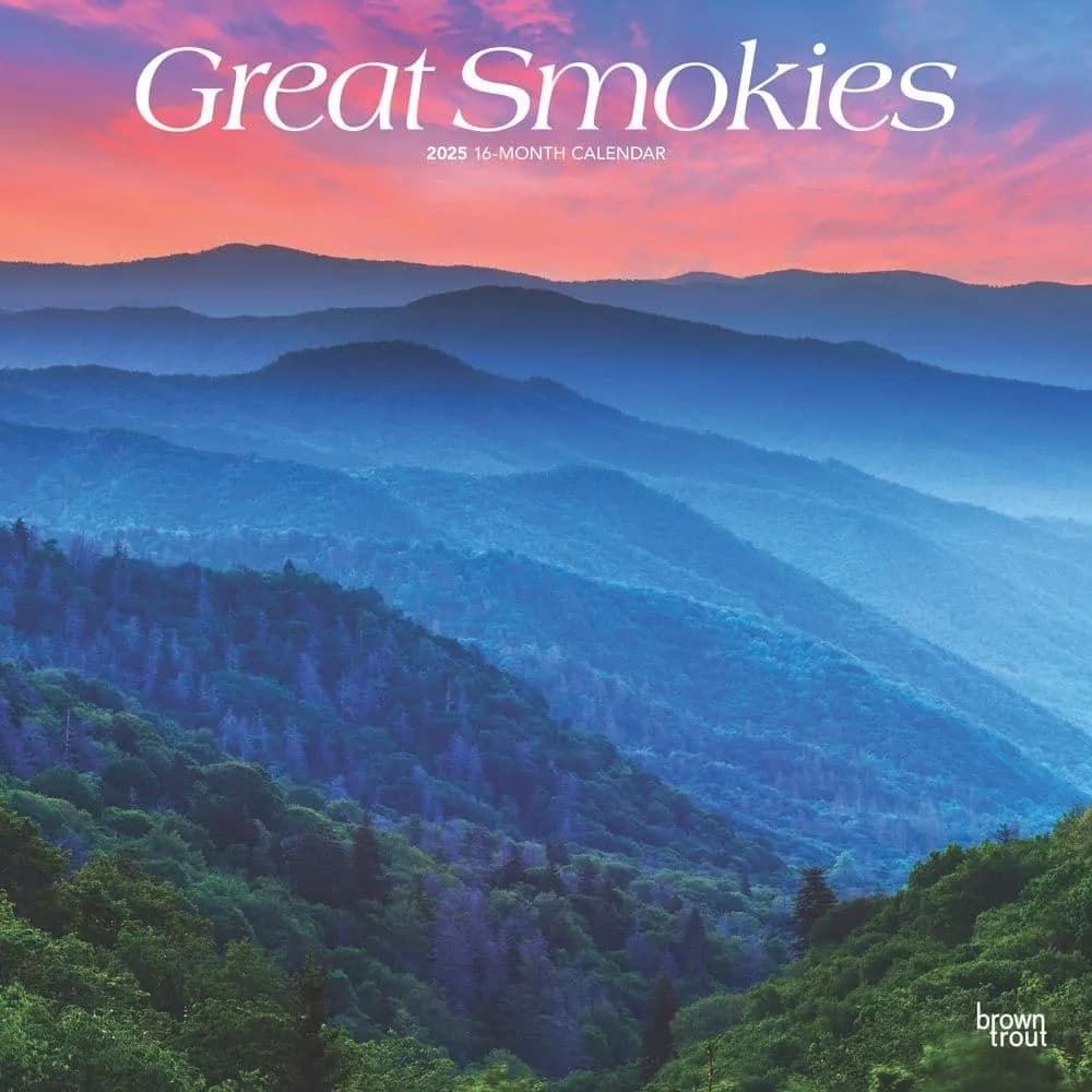 Great Smokies 2025 Wall Calendar