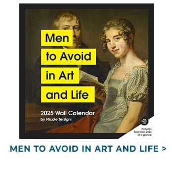 Men to Avoid in Art and Life 2025 Wall Calendar cover