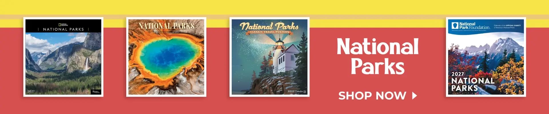 National Parks calendars featuring stunning destinations from America's National Parks – Shop Now