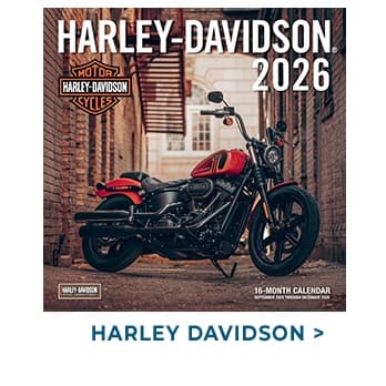 Harley Davidson 2026 Wall Calendar
