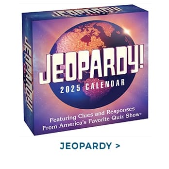 Jeopardy 2025 Desk Calendar