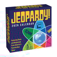 Jeopardy! 2026 Desk Calendar