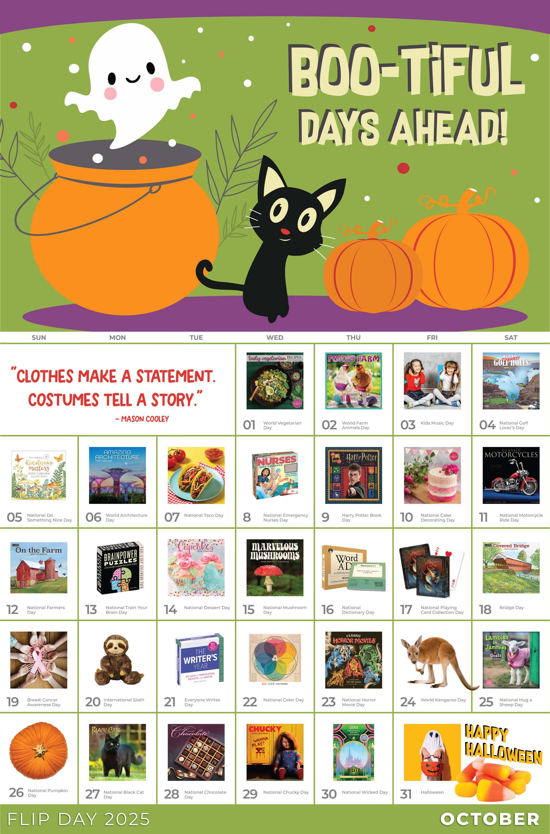 Check out what's happening for FLIP DAY at Calendars.com!
