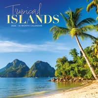 Tropical Islands 2026 Wall Calendar