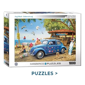 Shop VW Beetle Surf Shack Puzzle at Calendars.com!