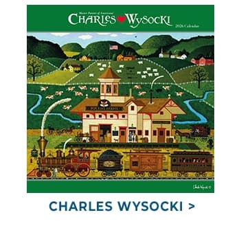 Charles Wysocki Americana 2026 Wall Calendar