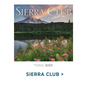 Sierra Club Wilderness 2025 Wall Calendar