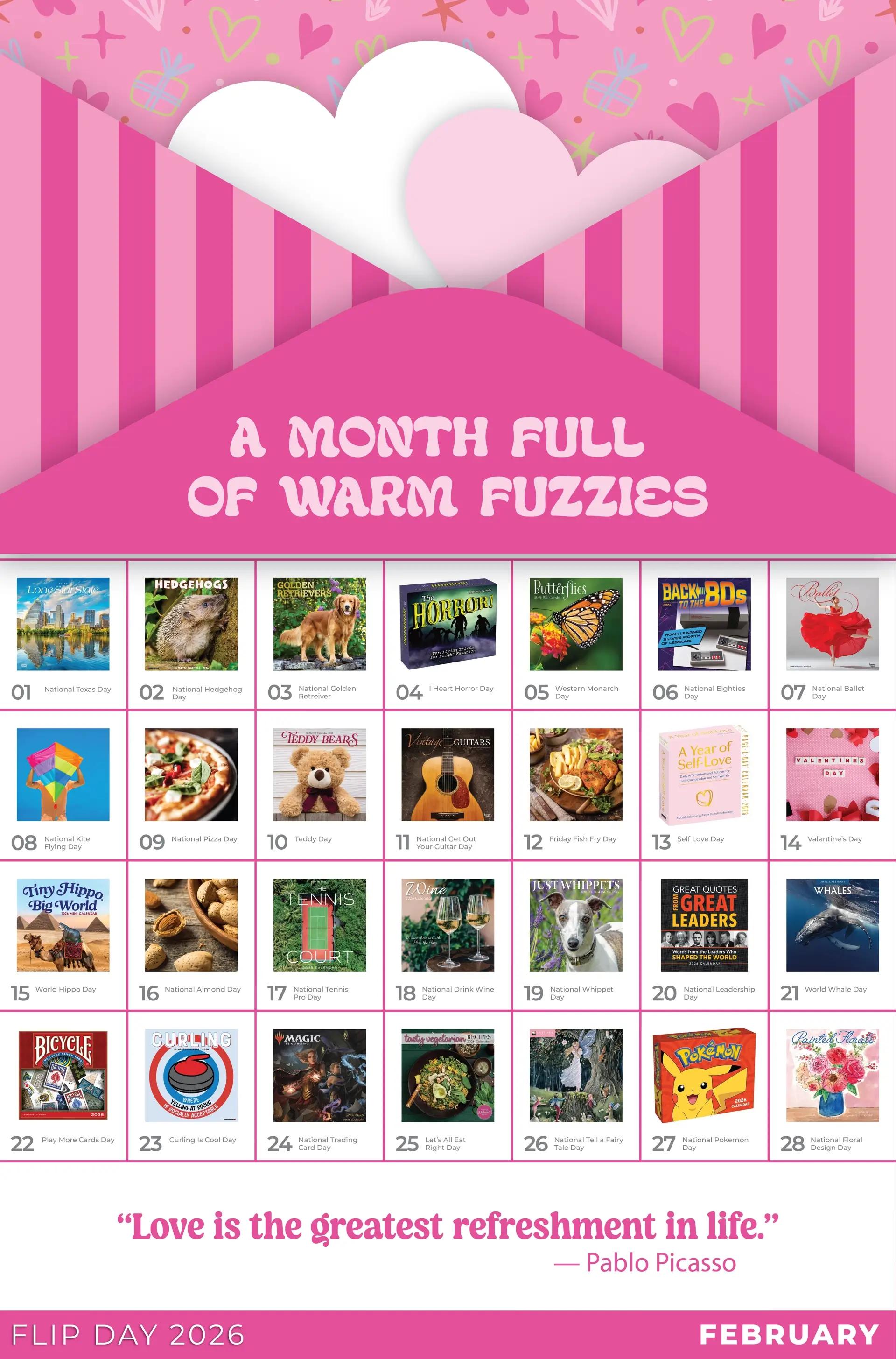 Check out what's happening for FLIP DAY at Calendars.com!