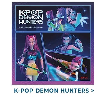 KPop Demon Hunters 2026 Wall Calendar