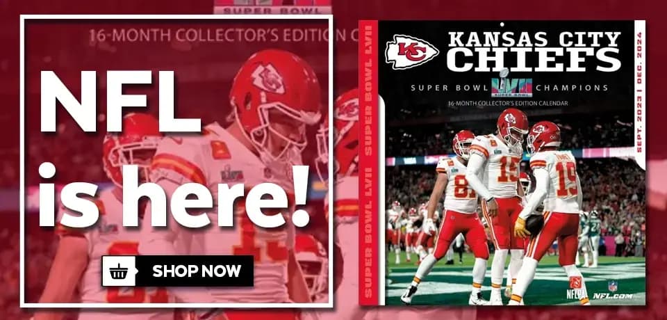 NFL Kansas City Chiefs 2024 Wall Calendar 