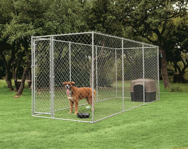 Aspen Pet Chain Link Outdoor Dog Run, Outdoor Dog Run