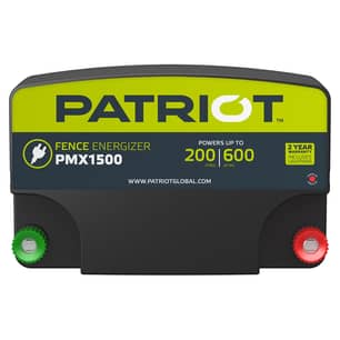 Patriot PMX1500 110-Volt AC Fence Energizer 