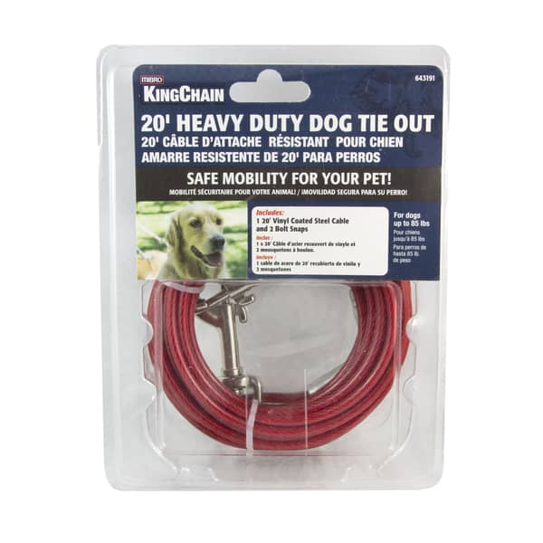 are dog tie outs safe for dogs