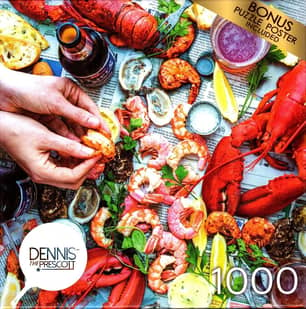 Thumbnail of the Summer Vibes Seafood 1000 Piece Puzzle