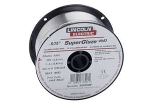 Thumbnail of the Lincoln Electric® SuperGlaze® 5356 Aluminum MIG Wire 0.035 in.  1 LB Spool