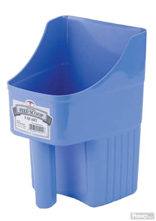 Thumbnail of the 3 Quart Plastic Enclosed Feed Scoop BeeryBlue