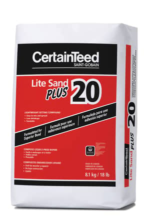 Thumbnail of the CertainTeed Lite Sand Plus20 Setting Compound 8.1K