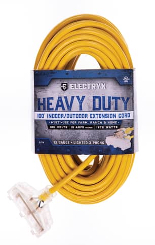 Thumbnail of the 12/3 100' OUTDOOR LIGHTED EXTENSION CORD