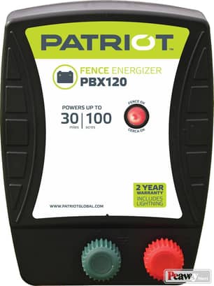 Thumbnail of the Patriot® PBX120 100 Acres Fence Energizer (DC)