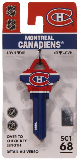 Thumbnail of the Team Key Blank - Montreal Canadiens - #68