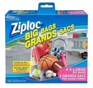 Thumbnail of the ZIPLOC BIG BAGS XL - DOUBLE ZIPPER 4PK