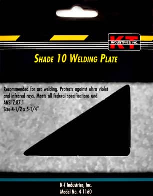 Thumbnail of the K-T 4 X 5 NO. 10 WELDING PLATE