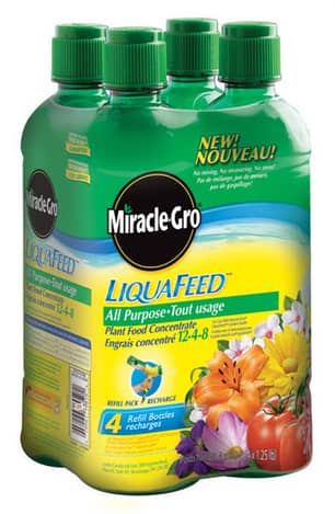 Thumbnail of the Miracle-Gro® LiquaFeed All Purpose Plant Food Concentrate Refill 12-4-8 (4-Pack)