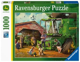 Thumbnail of the John Deere Then and Now Puzzle. Includes 1000 pcs