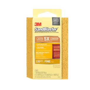 Thumbnail of the 3M™ SandBlaster™ EDGE DETAILING Sanding Sponge, 9565 ,220 grit, 4 1/2 in x 2 1/2 x 1 in, 1/pk