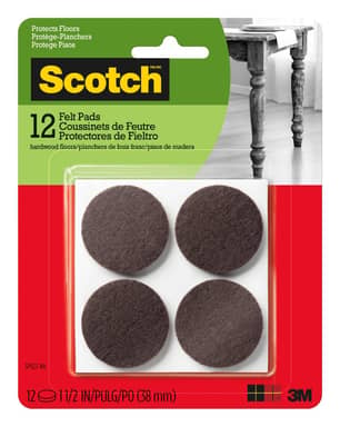 Thumbnail of the 3M Round Felt Pads Brown 1.5 in