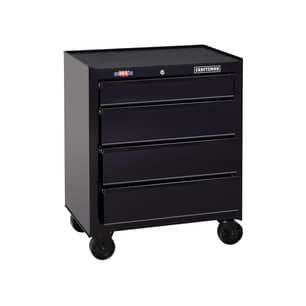 Thumbnail of the CRAFTSMAN ROLLING TOOL CABINET BLACK 1000 SERIES 27 IN 4 DRAWERS