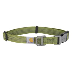 Thumbnail of the Carhartt® Lime Green Nylon Duck Dog Collar - Medium