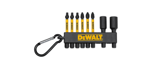 Thumbnail of the DEWALT FLEX TORQ 2.25" MIX W/ND 8PK DR CARIBINER